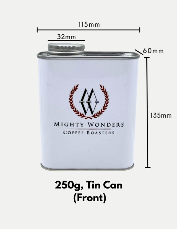 250g, Tin Can, Front