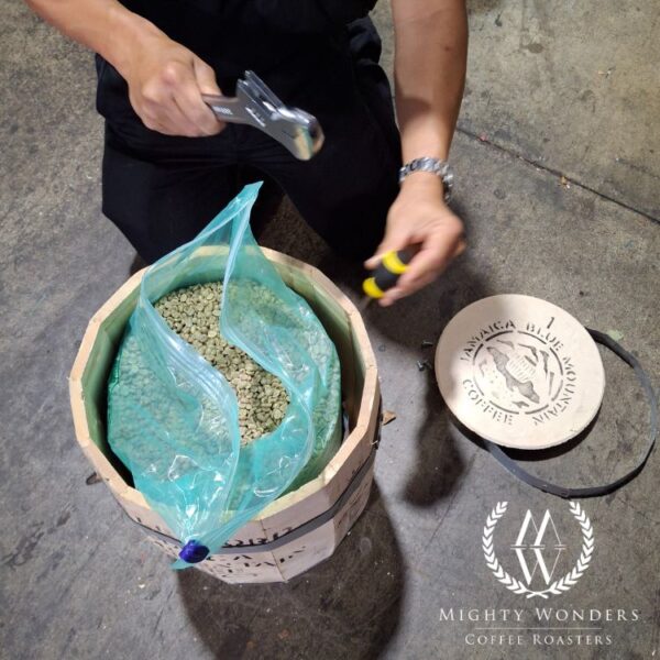 Jamaica Blue Mountain- Opening the Barrel
