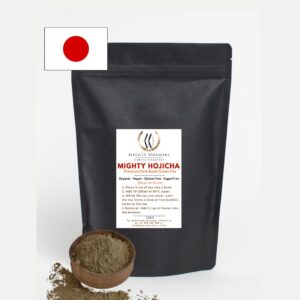 Mighty Hojicha, Premium Dark Roasted Green Tea