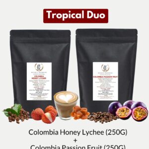 Tropical Duo, Bundle of Lychee & Passion Fruit Single Origin Coffee